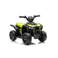 thumbnail image 3 of iRerts 6V Powered Ride on ATV, Toddlers Ride on Toys Kids ATV with LED Light, Kids 4 Wheeler Electric Cars for Kids Boys Girls Ages 3-5 Gifts, Black+Green, 3 of 8