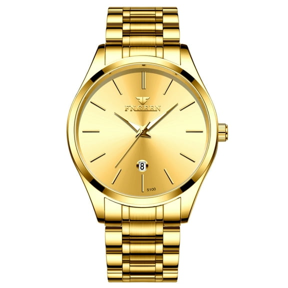 Men's Mesh Strap Quartz Student Watch, Ultra-Thin, Waterproof, with Night Light Function, Simple Style