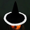 thumbnail image 3 of Wizard Wide Brim Headgear Pointed Top for , , 35cm black, 3 of 4