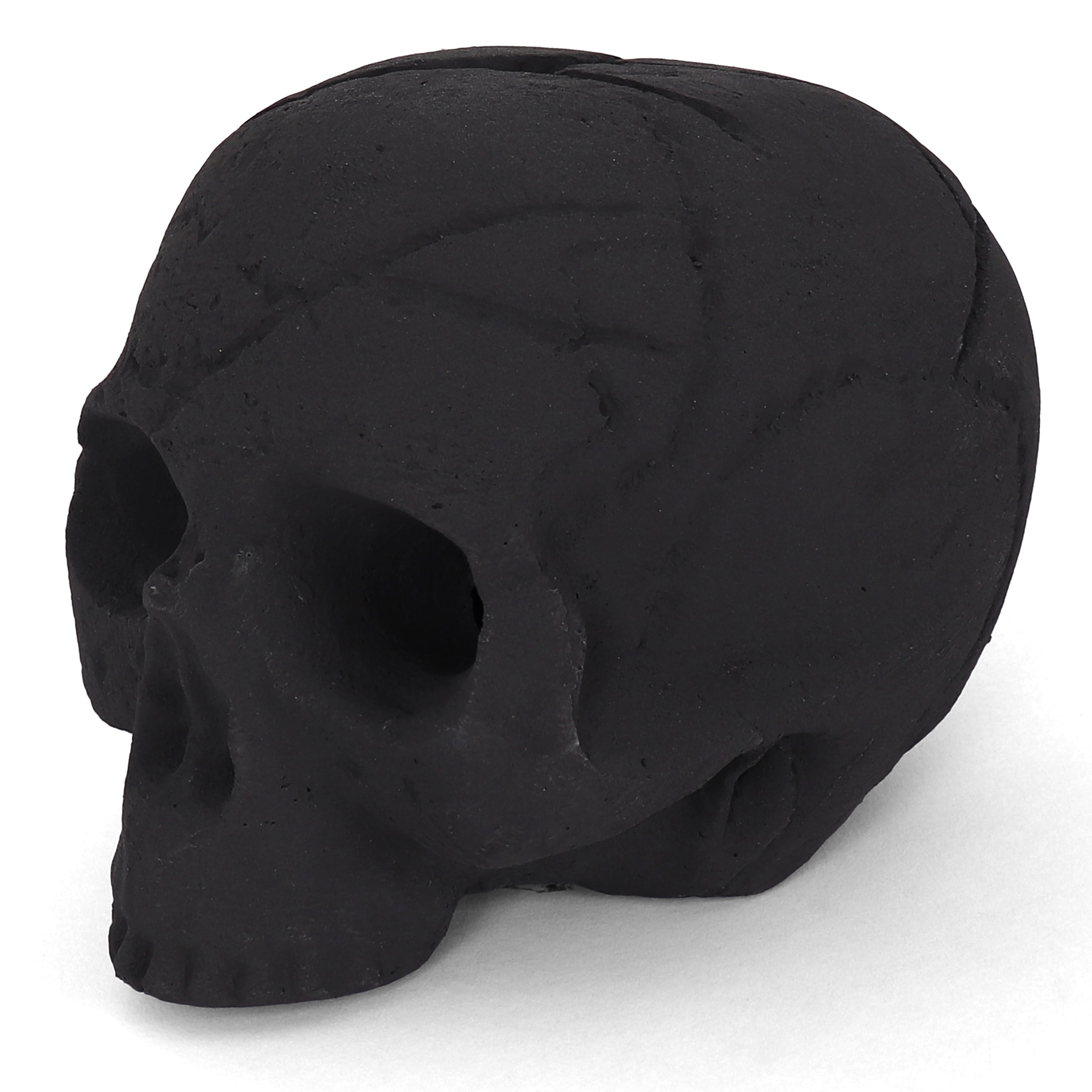 Blue Ridge Brand Ceramic Skull Fire Logs - Fire Pit Skulls - Ceramic Skull  Logs - Skeleton Head/Skull Decor for Outdoor Fire Pits (1, Black - Large) -  Walmart.com