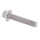 thumbnail image 1 of 10pcs M8 Aero Inoxidable SS304 Tornillos De Brida De Accionamiento Hexagonal Babas De Cabeza Con Tornillo De Cabeza A Prueba De Erosión Y Brida Para Sujetadores De Construcción, 1 of 7