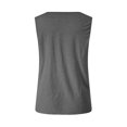 thumbnail image 5 of Otntypg Athletic Tank Tops for Women Loose Fit Casual Summer V Neck Sleeveless Basic Workout Tees Vest Trendy Cozy Tunic Shirts Light Gray XL, 5 of 10