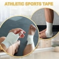 thumbnail image 5 of Uxcell Athletic Sports Tape Strong Adhesive Easy Tear with Serrated Edges - 1 in x 45 Ft, 12 Rolls, Black, 5 of 7