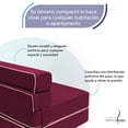 thumbnail image 4 of Sofá Cama Matrimonial Home Memory Foam Rosa Oscuro, 4 of 10
