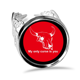 thumbnail image 1 of Mi maldición es que Anillo de compromiso de boda de amor ajustable Unbranded M, 1 of 3