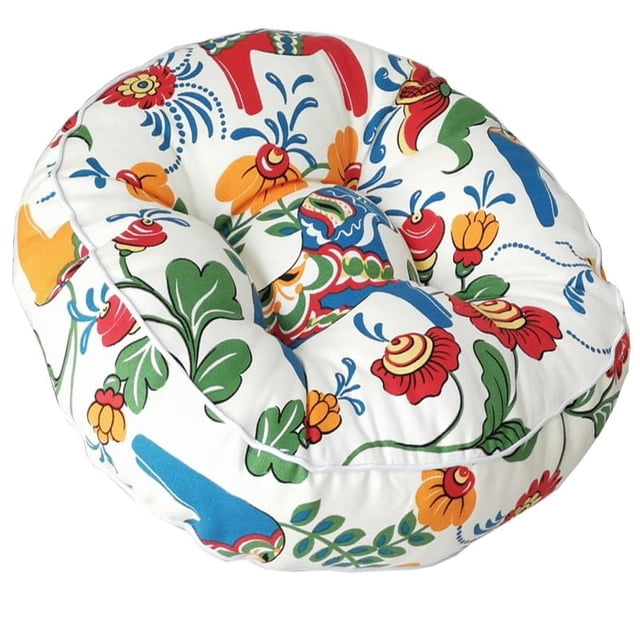 Cojín para silla cuadrado y redondo, 40x40cm, cojín para asiento de silla de comedor, adecuado para Patio al aire libre, comedor, jardín, oficina