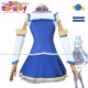 thumbnail image 3 of Nuevo Aqua Cosplay Anime Kono Subarashi Sekai Ni Shukufuku Wo disfraz peluca Konosuba fiesta de Halloween falda Top mangas medias conjunto, 3 of 4