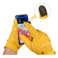 thumbnail image 2 of Navidad Guantes De Moto De Piel De Oveja Con Pantalla, 2 of 8