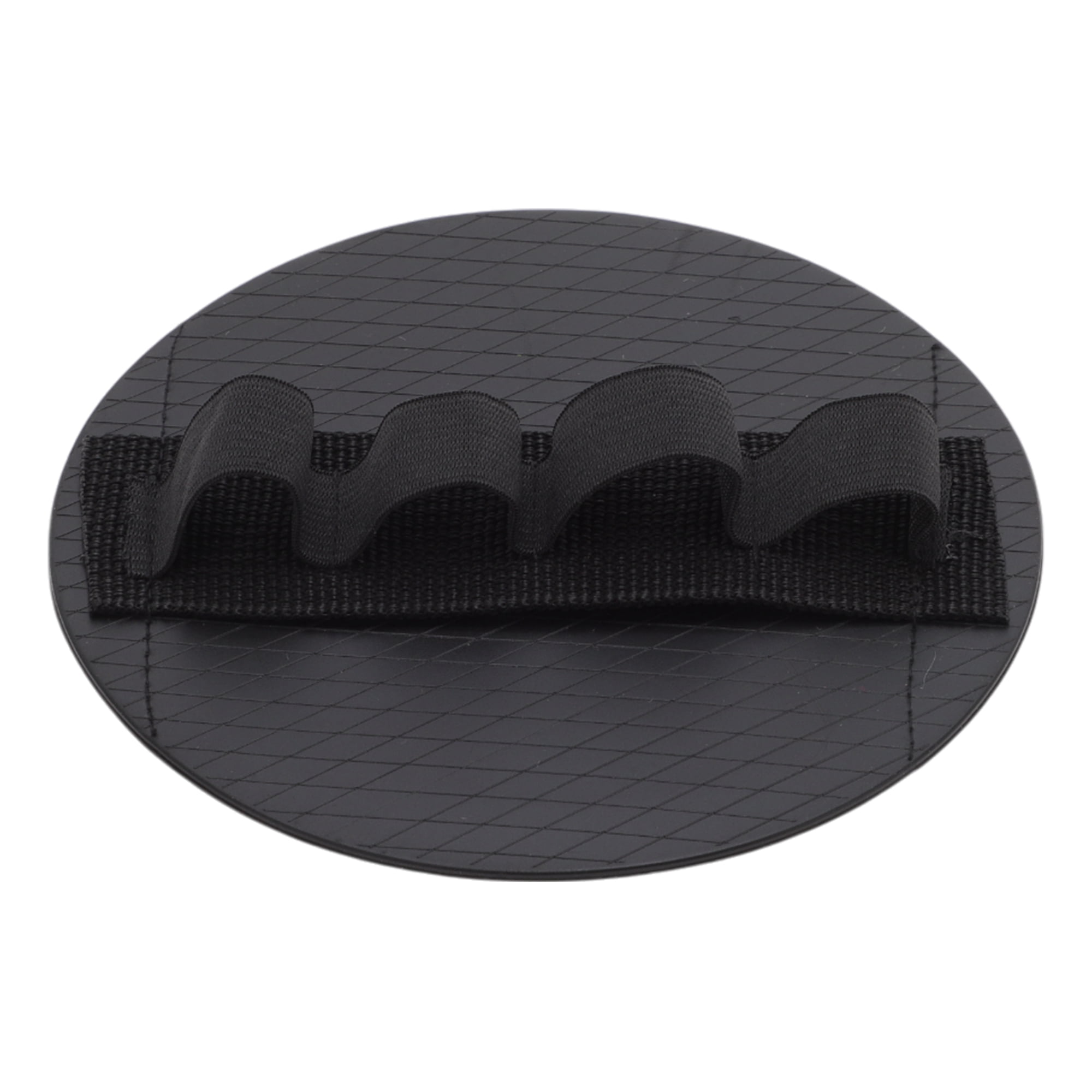 Unique Bargains Round Bath Scrubber 1 Pc Black Fine Texture