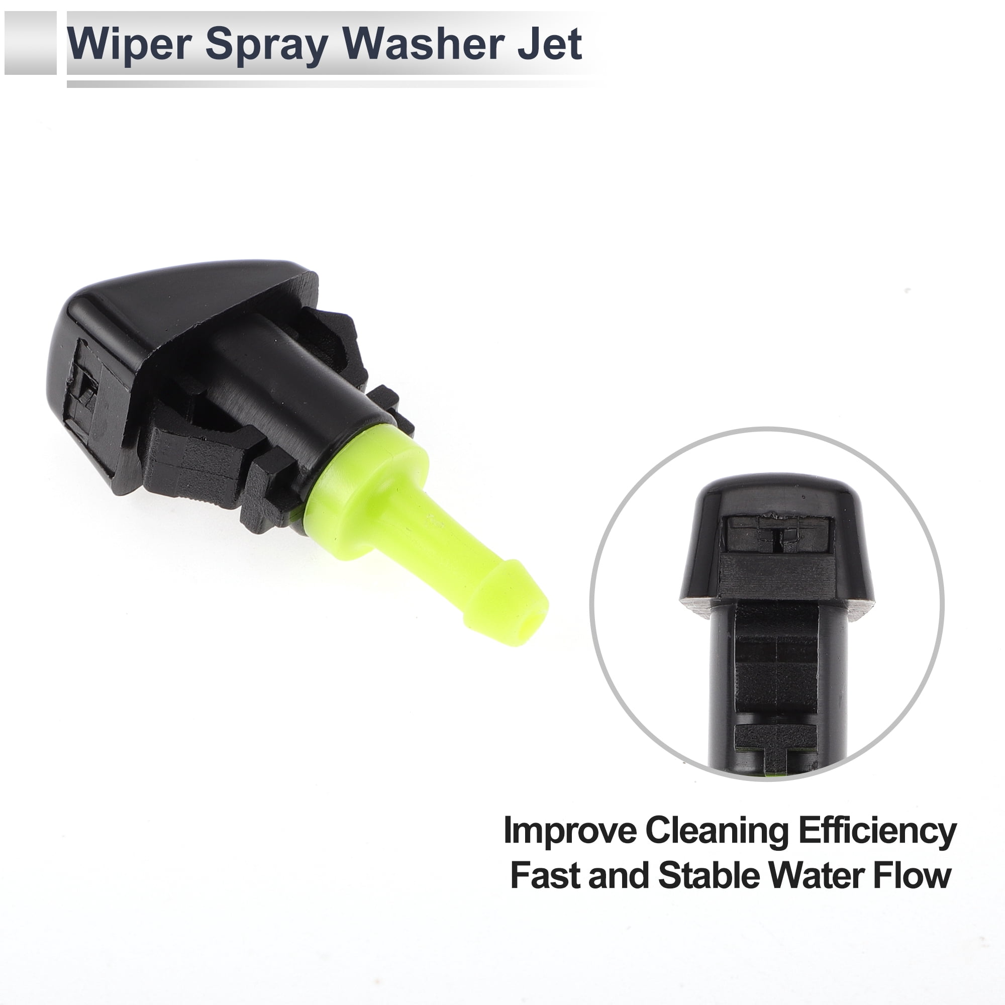 Unique Bargains Windshield Washer Nozzle for Chevrolet for SSR 2003-2006 1 Set