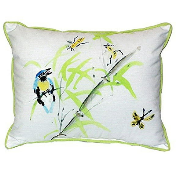 Betsy Drake ZP017 20 x 24 in. Birds & Bees II Extra Large Zippered Pillow