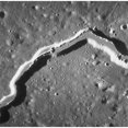 thumbnail image 2 of Hadley Rille on the Moon, Apollo 15 Mission Poster Print by Science Source (24 x 24), 2 of 4