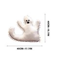 thumbnail image 3 of 2025 Plush Toy White Ball Ghost Doll Little Ghost Doll Halloween, 3 of 5