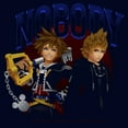 thumbnail image 2 of Men's Kingdom Hearts 2 Keyblade Masters  Graphic Tee Navy Blue Large, 2 of 5