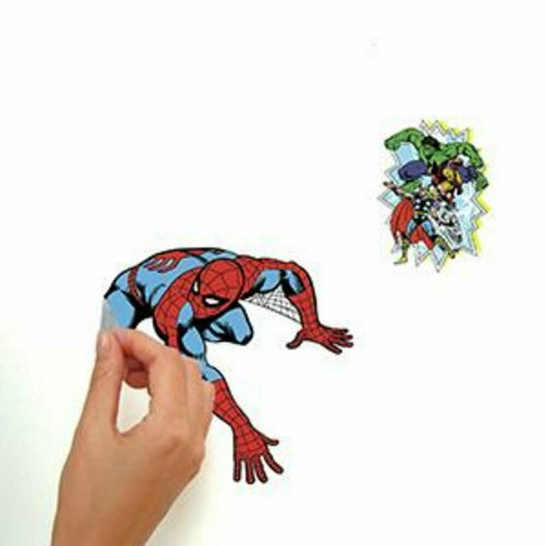 New Marvel Classic Superheroes Avengers Wall Decals Room Decor Stickers 