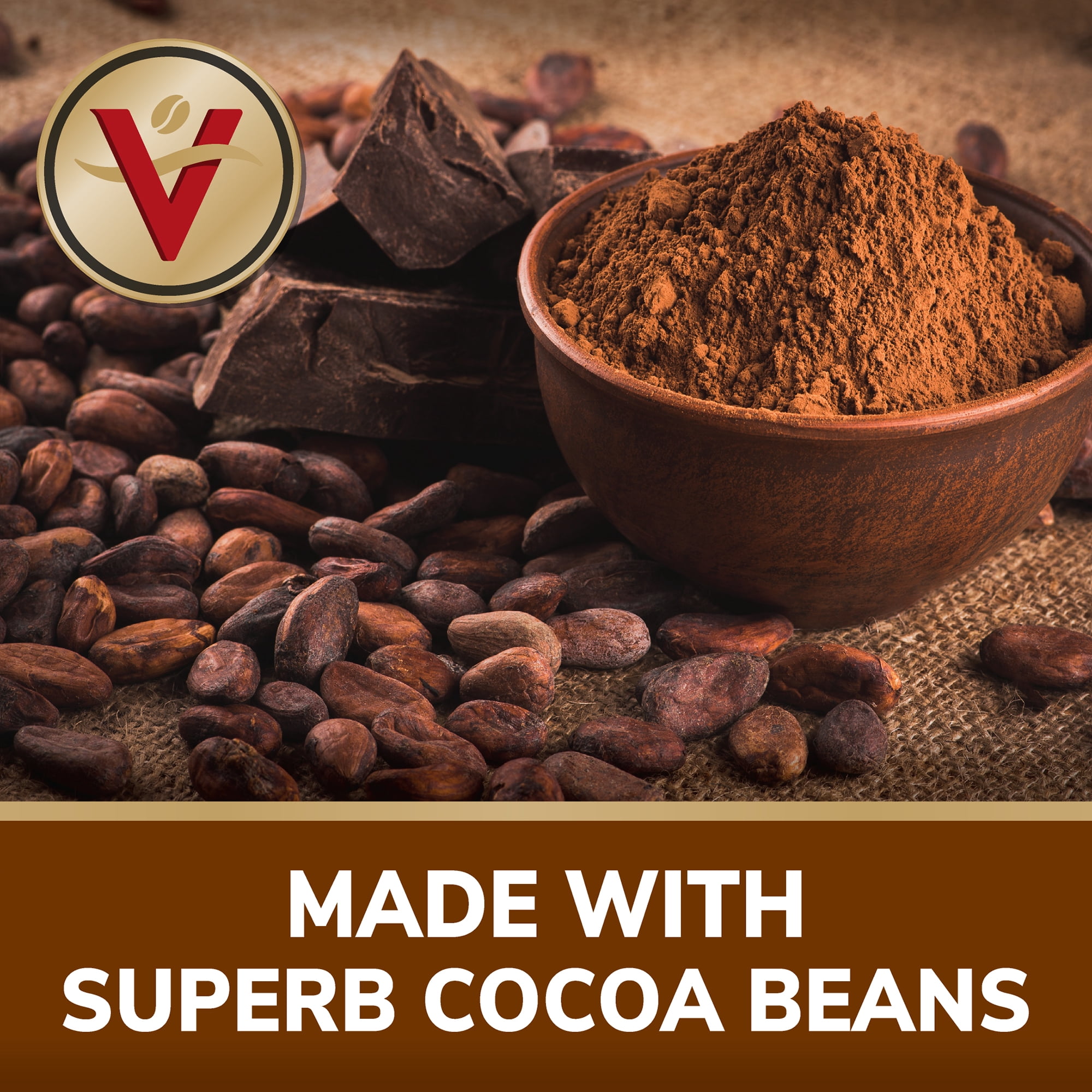 Victor Allen's Coffee Milk Chocolate Hot Cocoa, 72 Count, Single Serve K-Cup Coffee Pods