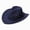 R365-Navy, variant on Kids Western Cowboy Hat for Kids Toddler Girls Boys Felt Fedora Cowgirl Cowboy Hat(Red,4-10 Y)