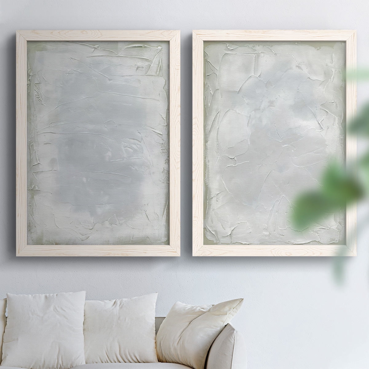 Subtle Transitions I - Premium Framed Canvas 2 Piece Set - Ready to Hang
