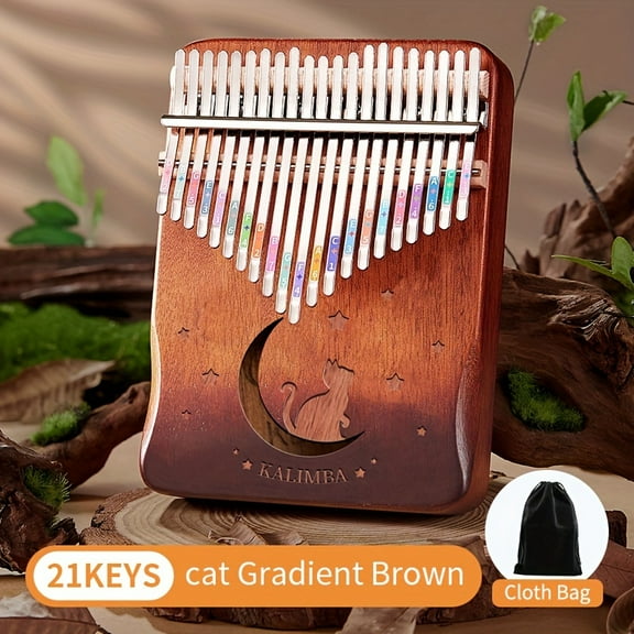 [21-Key Kalimba] 21-Key Beginner Friendly Thumb Piano Kalimba Set | Perfect Birthday Gift Piano Accessories Piano Gift
