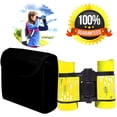 thumbnail image 1 of Binoculares para niños Juego de binoculares de juguete a prueba de golpes - Observación de aves - Aprendizaje educativo - Regalos para niños - Regalos para niños - Niños y niñas - Juego al aire libre - Caza - Senderismo - Equipo de campamento Amarillo-Amarillo- brillar Electrónica, 1 of 5