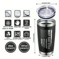 thumbnail image 3 of 20oz Navy Blue Travel Coffee Mug Tumbler for Dad, Best Dad Ever from Son Daughter, Ideal Gift for Birthday Father’s Day Valentine’s Day Husband Men, 3 of 9