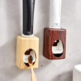 thumbnail image 4 of Qianli Self Adhesive Toothpaste Dispenser Wall Mounted Toothpaste Squeezer Automatic Toothpaste Dispenser Wall Mounted Self Adhesive Toothpaste Dispenser for Bathrooms, Adults, ren(2 Pcs), 4 of 5