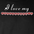 thumbnail image 3 of CafePress - I Love My Sheepadoodle Long Sleeve Dark T Shirt - Long Sleeve Dark T-Shirt, 3 of 4