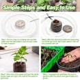 thumbnail image 5 of ZeeDix 30mm 200Pcs Compressed Peat Pellet Fiber Soil Plant Seed Starters - Nursery Plugs Pallet Seedling Soil Block Compressed Garden Block for Planting, 5 of 8