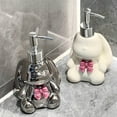 thumbnail image 3 of Ceramic Soap Dispenser Luxury Design with Pump Head Versatile Lotion and Shower Gel Container (Style4), 3 of 7