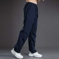 thumbnail image 4 of FDGIU ‌Men's Tapered Jogger Sweatpants, Casual Loose Fit with Drawstring Waist & Pockets for Workout Running & Daily Wear, 4 of 5