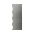 thumbnail image 2 of Cream Scraper Stainless Props Accessories Fondant Tool Stainless Steel Spatula Multi-duty Serrated Plastering Tool Kitchen Dessert Shop Using Type1, 2 of 6