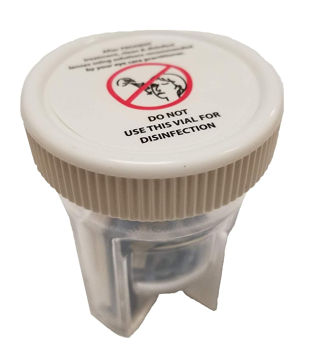 Menicon Progent Large Diameter Scleral Lens Case Clear Unisex (11 mm to 23 mm)