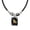 Capricorn, variant on Zodiac Pendant Necklace for Women Men Square 12 Constellation Stainless Steel Silver Bead Adjustable Astrology Horoscope Couple Matching Personalized Gift Jewelry Black Virgo