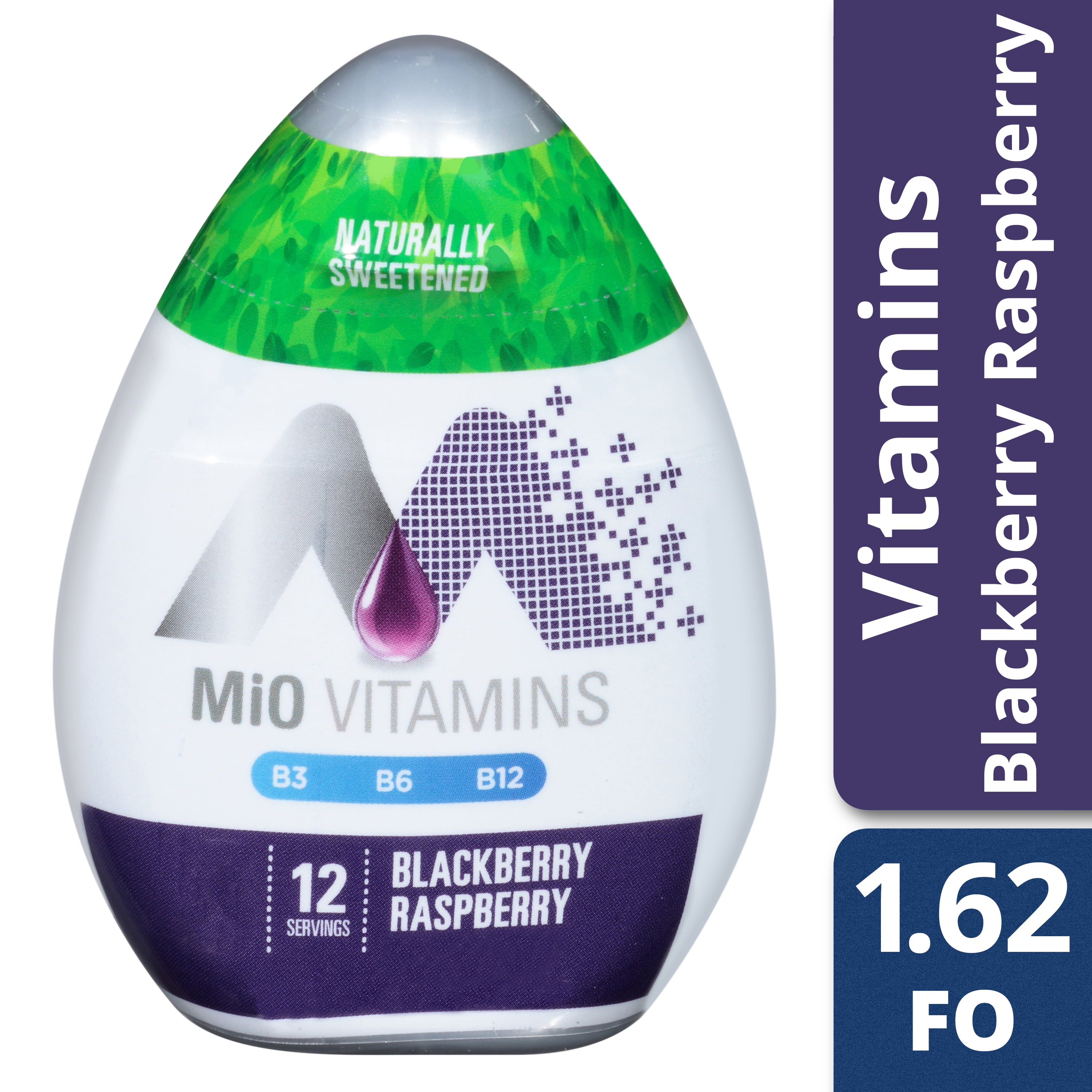 MiO Blackberry Raspberry Liquid Water Enhancer , Caffeine Free, 1.62 fl