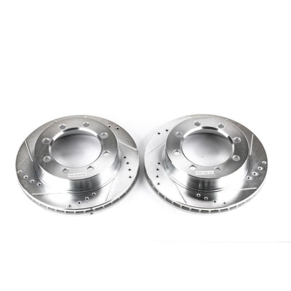 Power Stop AR8553XPR Evolution Drilled & Slotted Rotors -Front