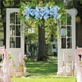 thumbnail image 4 of Gmogad 25.6in Artificial Peony Flower Garland Swag for Front Door Wedding Arch Home Decor Realistic Fake Flowers Hanging Decoration, 4 of 6
