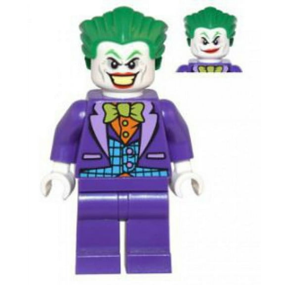 LEGO DC Batman II The Joker Minifigure [Blue Vest, Dual Sided Head] [No Packaging]