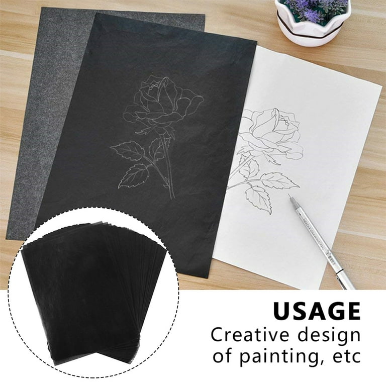 Ami graphite paper White, A4 – 5 sheets – Foxy Studio