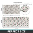 thumbnail image 7 of White Christmas Tree and Ornament Pattern Kitchen Rugs Sets Of 2,Anti Fatigue Kitchen Mat Rugs Non Slip Washable,Decorative Kitchen Floor Mats for Kitchen,Sink,Laundry,17"x30"+17"x47", 7 of 7