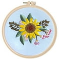 thumbnail image 1 of Bangcool 3D Embroidery Kit Creative Handmade Floral Embroidery Kit Stamped Embroidery Set, 1 of 10