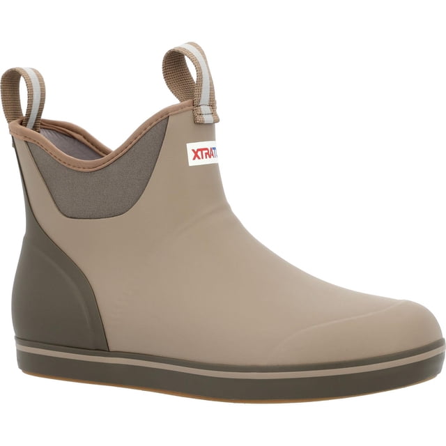 Bota de lluvia Xtratuf Xmab902 para hombre, color marrón tierra, talla 10