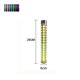 thumbnail image 3 of Barra de luz LED estroboscópica RGB intercambiable, luz recargable para tapón de botella de vino, luz de destello para servicio de fiesta, 3 of 5