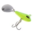 thumbnail image 4 of Señuelo Spinbait Soledad Cuchara de pesca señuelo Metal Artificial Lentejuela Mar Verde, 4 of 6