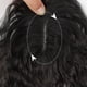 thumbnail image 5 of Soidarity Extensiones de cabello con clip ondulado realista y natural para peinados impecables Extensión de cabello rizado Cuidado del cabello Marron oscuro, 5 of 6