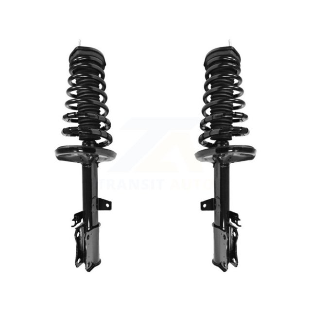 Transit Auto Rear Complete Suspension Shocks Strut and Coil Spring Mount Assemblies Kit for Car Toyota Camry Solara Excludes V6 Engine - Left Right Side (Driver Passenger) K78A-100262