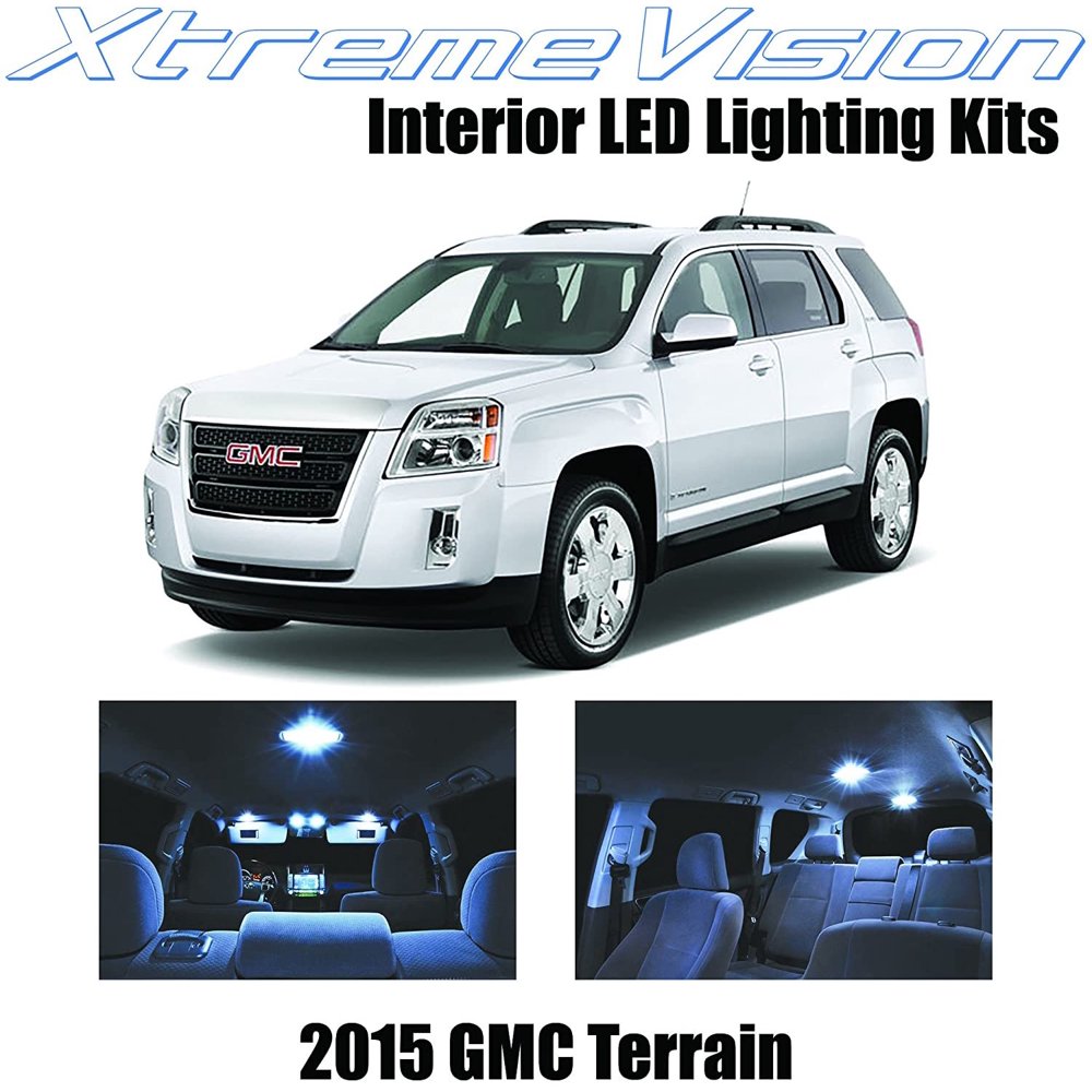 Xtremevision Interior LED for GMC Terrain 2015+ (10 Pieces) Cool White