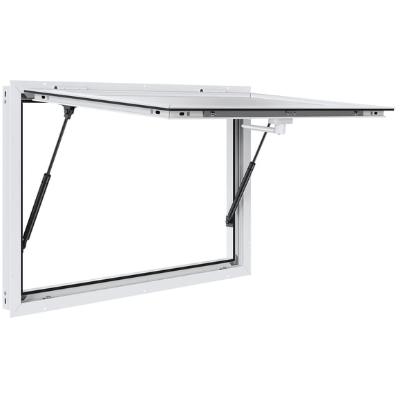 KFFKFF 36"L x 24"W Concession Stand Serving Window Food Truck Service Awning