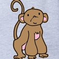 thumbnail image 2 of CafePress - Monkey Boy - Cute Infant Baby Football Bodysuit, 2 of 3