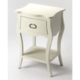 thumbnail image 2 of White - White - Rectangular - Mango wood solids, MDF - BUTLER ROCHELLE OFF WHITE NIGHTSTAND, 2 of 2