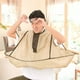 thumbnail image 2 of BRIGHTFUFU Capa de corte de pelo plegable para adultos, uso doméstico, capas de corte de pelo, ropa, accesorio de peinado para salón, peluquero, hogar, Beige, 2 of 8